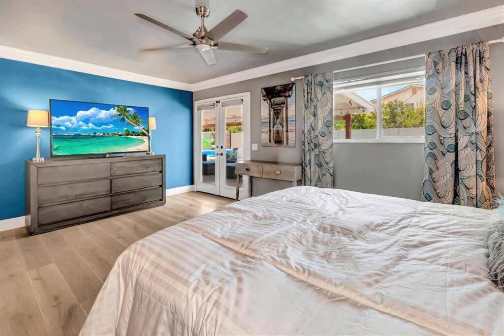 Huntington Beach, Ac, Pool, Hot Tub, Detached Office, Close To Beach, Outside Entertaining Area Екстериор снимка
